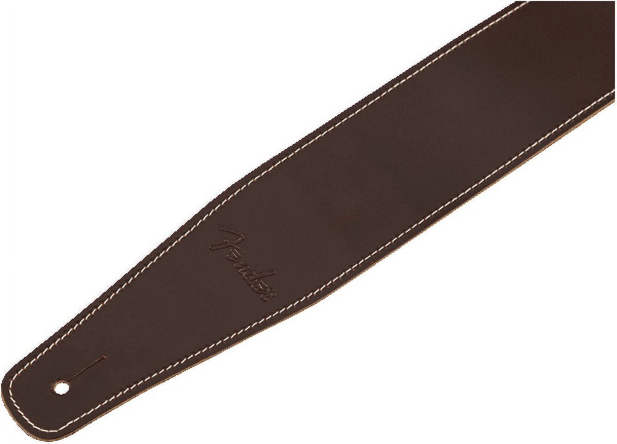 Fender Broken-In Leather 2.5 in. Guitar Strap - Brown