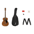 thumbnail image 1 of Fender CC-60S All-Mahogany Concert V2 Pack Acoustic Guitar, with 2-Year Warranty, Natural, with Gig Bag and Accessories, 1 of 6