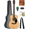 thumbnail image 1 of Fender CC-60S Solid Top Concert Acoustic Guitar - Natural w/ Gig Bag, 1 of 8