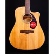 Fender CD-140SCE Dreadnought 6-String Acoustic Guitar Right-Hand, Natural