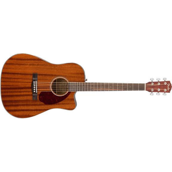 Fender CD-140SCE, Walnut FB, All-Mahogany with Case