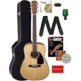 thumbnail image 1 of Fender CD-60 Dreadnought Acoustic Guitar - Natural w/ Hard Case, 1 of 8