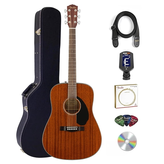 Fender CD-60 Dreadnought Acoustic Guitar - Mahogany