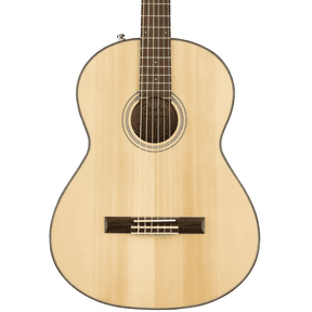 Fender Classic Design CN-60S Concert Nylon Acoustic Guitar, Walnut Fingerboard, Gloss, Natural