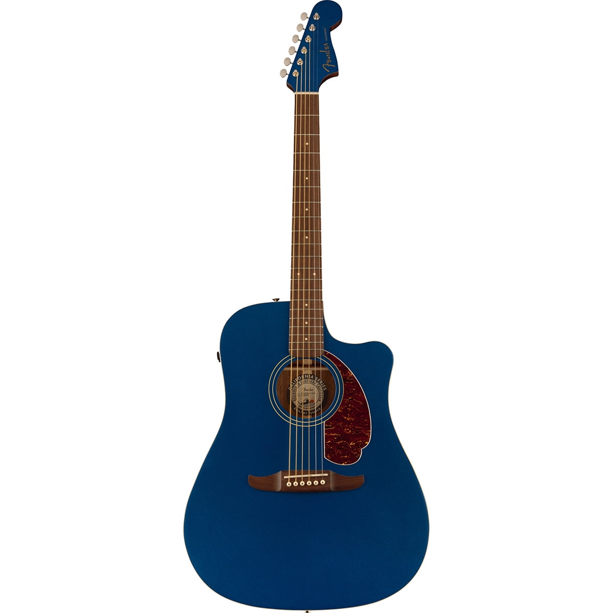 Fender California Redondo Player Dreadnought Acoustic Electric, Lake Placid Blue