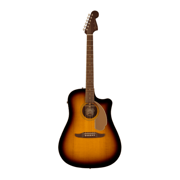 Fender California Redondo Player Dreadnought Acoustic Electric, Sunburst