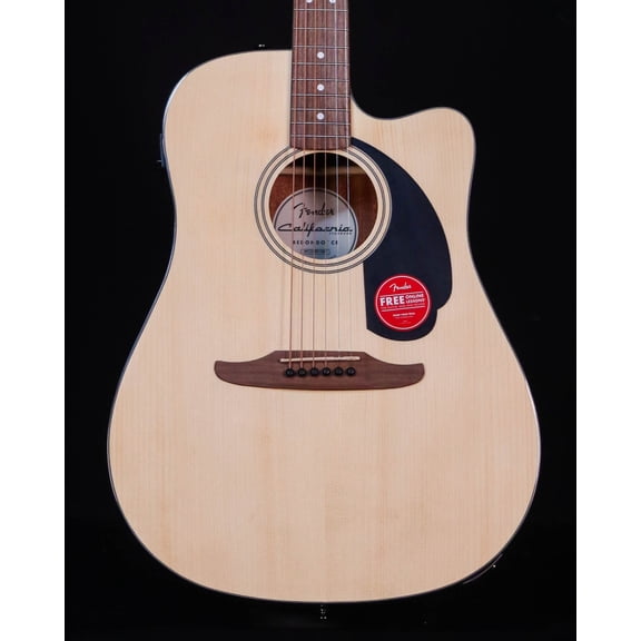 Fender California Standard Redondo, CE, Spruce Top, Natural