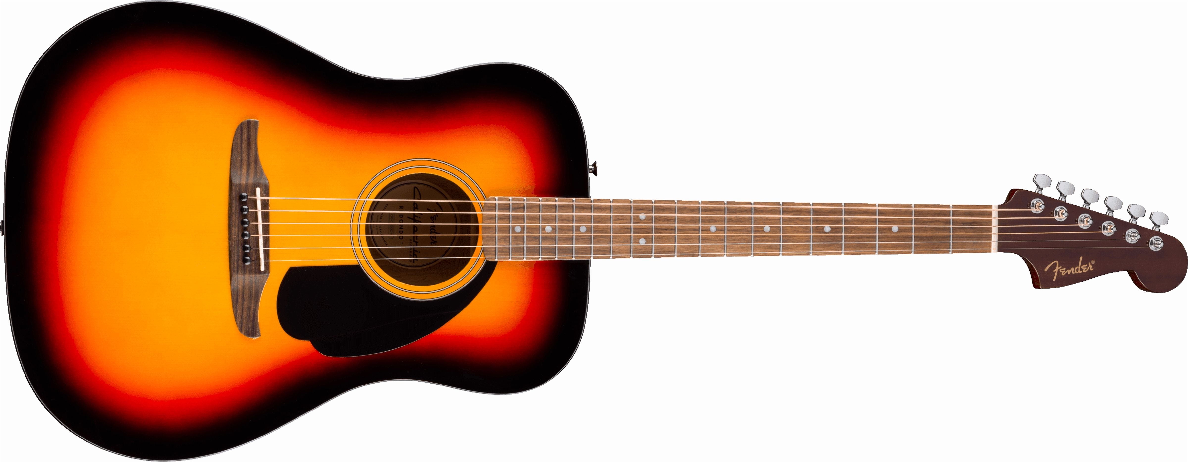 Fender California Standard Redondo 6-String Acoustic Guitar (3-Color Sunburst)