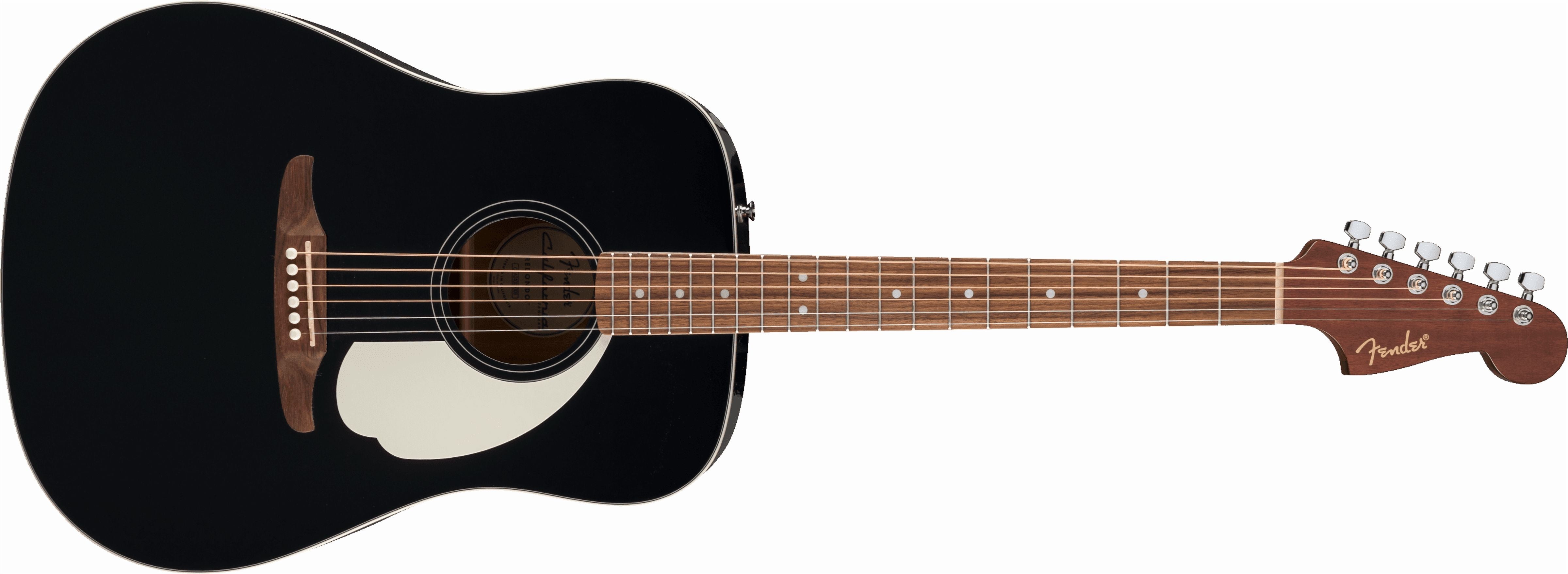 Fender California Standard Redondo 6-String Acoustic Guitar (Black)