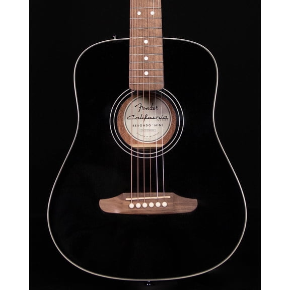 Fender California Standard Redondo Mini, Black with Bag