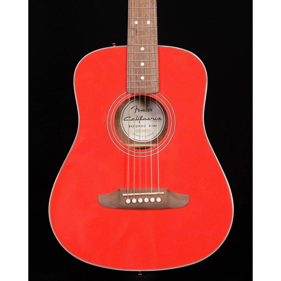 Fender California Standard Redondo Mini, Fiesta Red with Bag