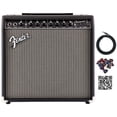 thumbnail image 1 of Fender Champion II 50-Watt Guitar Combo Amplifier Bundle with Instrument Cable, Picks, and Austin Bazaar Instructional Video, 1 of 9