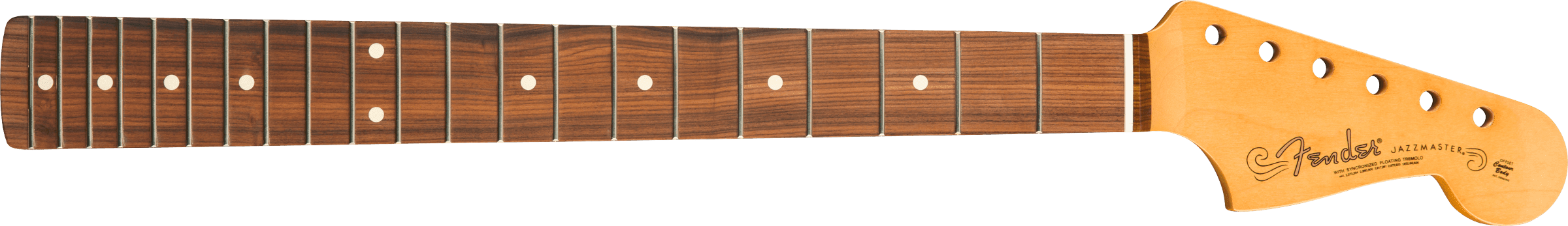 Fender Classic Player Jazzmaster Replacement Neck, Pau Ferro Fingerboard