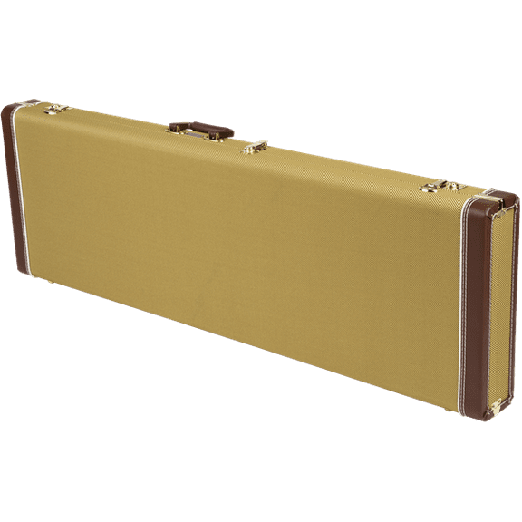 Fender Classic Series Wood Case - Precision Bass/Jazz Bass, Tweed