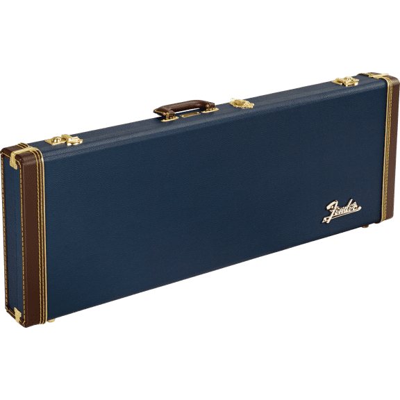 Fender Classic Series Wood Case Strat/Tele, Navy Blue MODEL # 0996106302