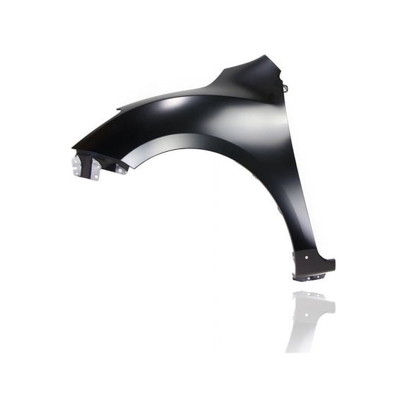 Fender - Compatible/Replacement for '10-13 Mazda Mazda3 Hatchback (Exclude 2.3t/Turbo) - With Side Spoiler Hole, Without Side Marker/Splash Guard Hole - Front Left - CAPA