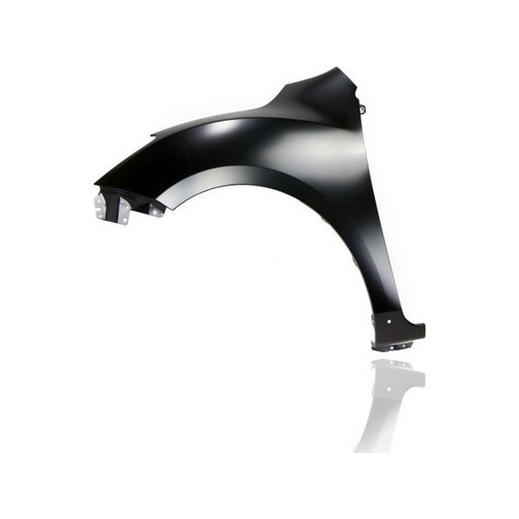Fender - Compatible/Replacement for '10-13 Mazda Mazda3 Hatchback (Exclude 2.3t/Turbo) - With Side Spoiler Hole, Without Side Marker/Splash Guard Hole - Front Left