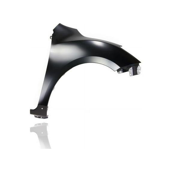Fender - Compatible/Replacement for '10-13 Mazda Mazda3 Hatchback (Exclude 2.3t/Turbo) - With Side Spoiler Hole, Without Side Marker/Splash Guard Hole - Front Right - CAPA