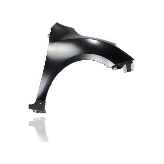 Fender - Compatible/Replacement for '10-13 Mazda Mazda3 Hatchback (Exclude 2.3t/Turbo) - With Side Spoiler Hole, Without Side Marker/Splash Guard Hole - Front Right - CAPA