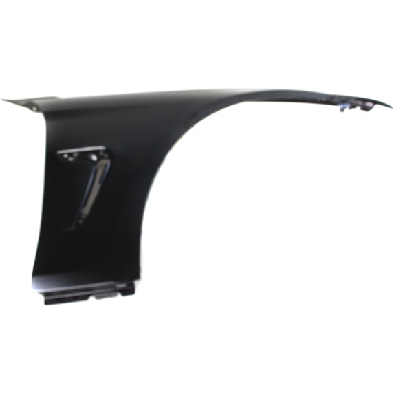 Fender Compatible with BMW 4-SERIES 2014-2017 Right Passenger Side Steel with Molding Holes Convertible/Coupe/Hatchback