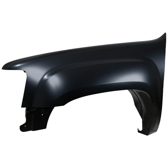 Fender Compatible with GMC SIERRA 1500 2007-2013/2500/3500 2007-2014 Left Driver Side Steel New Body Style - CAPA Certified
