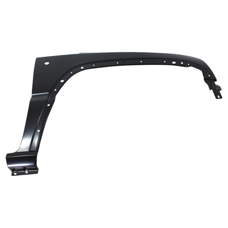 Fender Compatible with JEEP LIBERTY 2005-2007 Right Passenger Side Black with Molding Hole