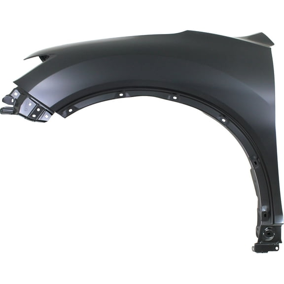 Fender Compatible with NISSAN ROGUE 2014-2018 Left Driver Side Steel Assembly (Hybrid Model 2017)
