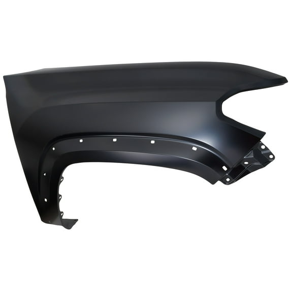 Fender Compatible with Toyota Tacoma 2016-2018 Right Passenger Side Steel with Wheel Opening Mouldings
