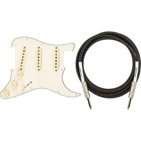 Fender Custom Shop '69 SSS Pre-Wired Stratocaster Pickguard w/ Instrument Cable