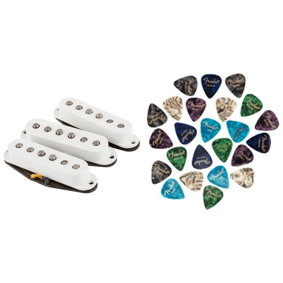 Fender Custom Shop Fat '50s Stratocaster Pickups - White w/ Picks