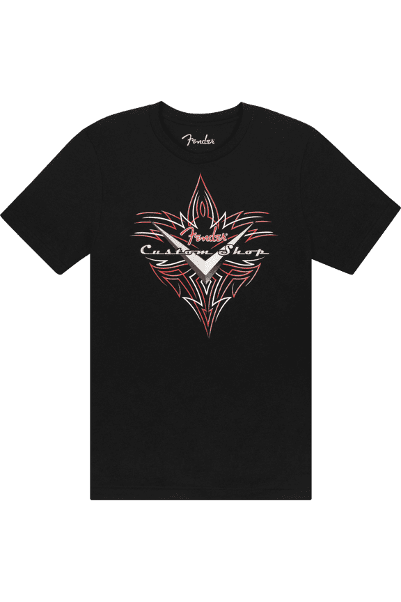 Custom Shop Pinstripe T-Shirt, Black, XL
