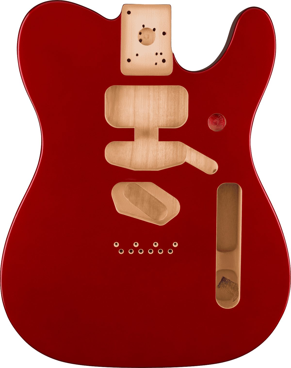 Fender Deluxe Series Telecaster SSH Alder Body, Candy Apple Red