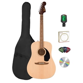 Fender FA Series Dreadnought Acoustic Guitar - Natural w/ Gig Bag