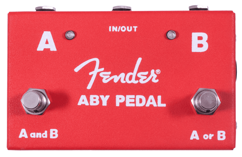 Fender ABY Footswitch for Guitar and Amplifier