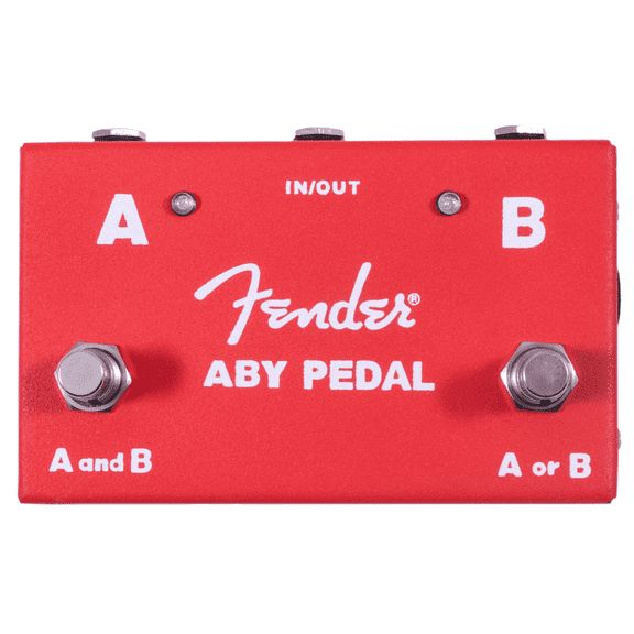 Fender ABY Footswitch for Guitar and Amplifier