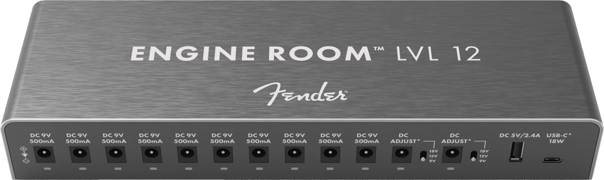 Fender Engine Room™ LVL12 Power Supply for Guitar Pedals