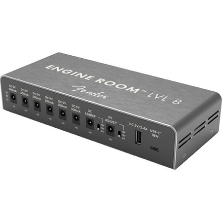 Fender Engine Room LVL8 120V Power Supply, Gray