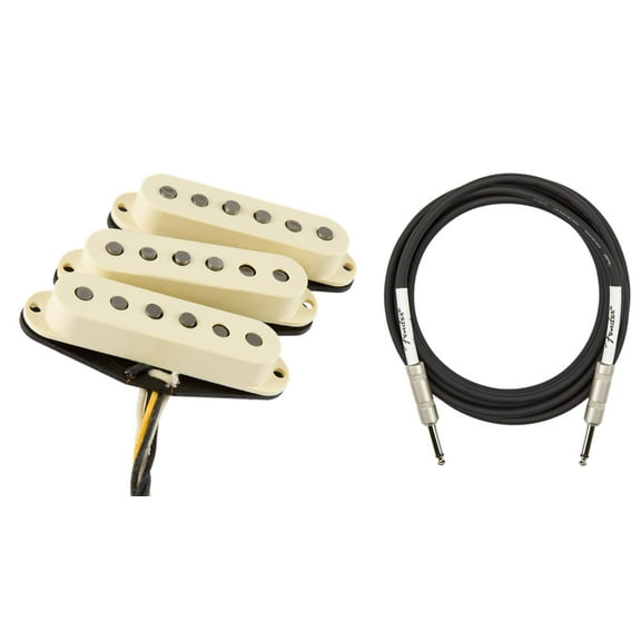 Fender Eric Johnson Signature Stratocaster Pickups Bundle with Instrument Cable