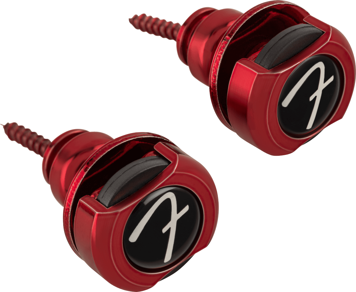 Fender® Infinity 'F' Locks, Red