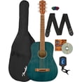 thumbnail image 1 of Fender FA-15 3/4-Scale Kids Steel String Acoustic Guitar - Blue w/ Gig Bag, 1 of 9