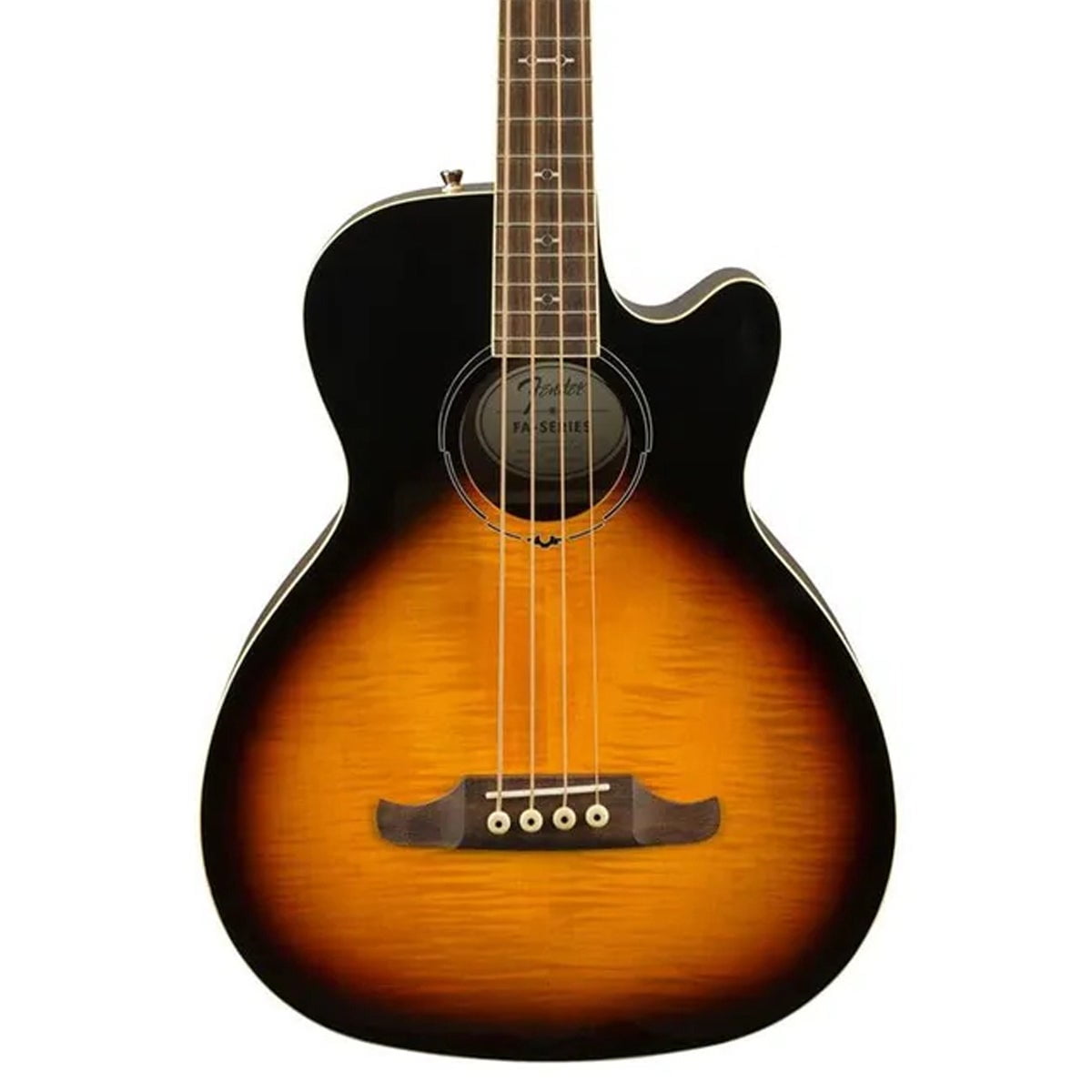 Fender FA-450CE Sunburst Mahogany Acoustic-Electric Bass Guitar