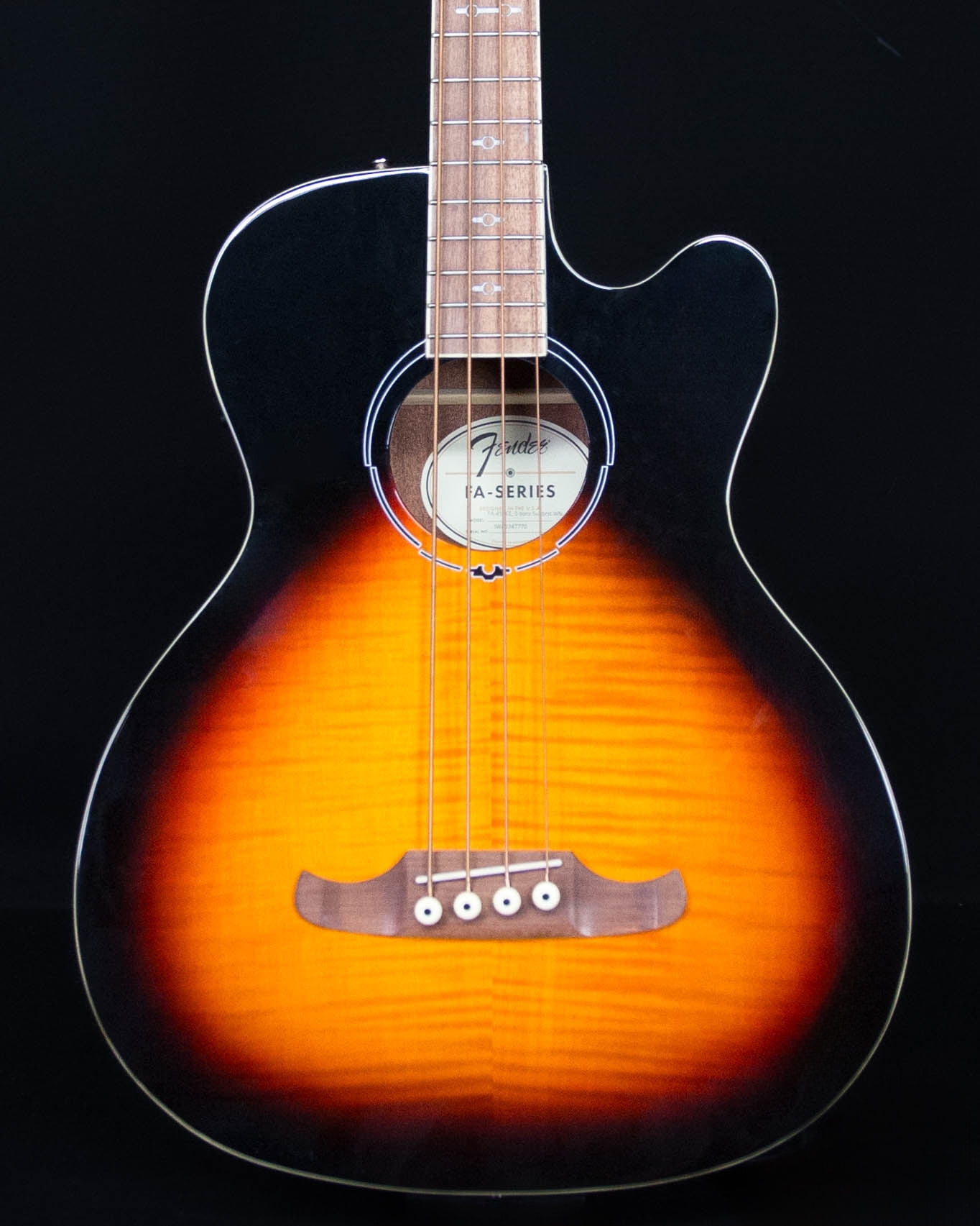 Fender FA-450CE Acoustic-Electric Bass Guitar (3-Color Sunburst)