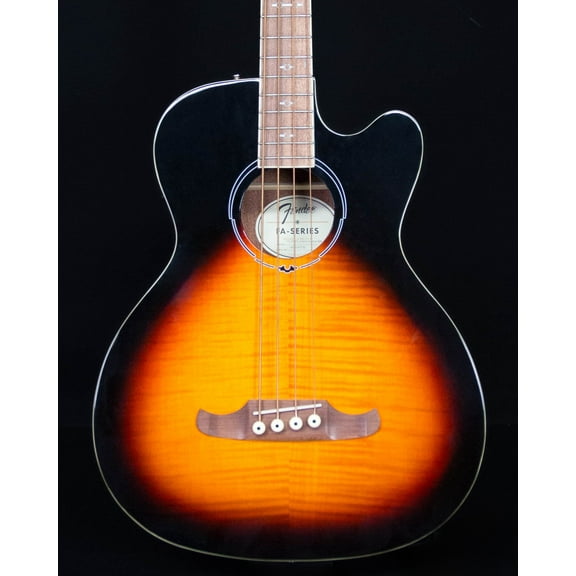 Fender FA-450CE Acoustic-Electric Bass Guitar (3-Color Sunburst)