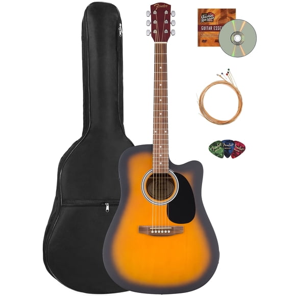 Fender FA Series Dreadnought Acoustic-Electric Guitar - 2-Color Sunburst w/ Gig Bag