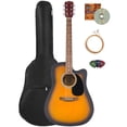 thumbnail image 1 of Fender FA Series Dreadnought Acoustic-Electric Guitar - 2-Color Sunburst w/ Gig Bag, 1 of 9