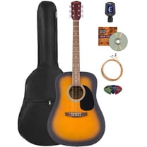 Fender Dreadnought Acoustic Guitar - 2-Color Sunburst w/ Gig Bag