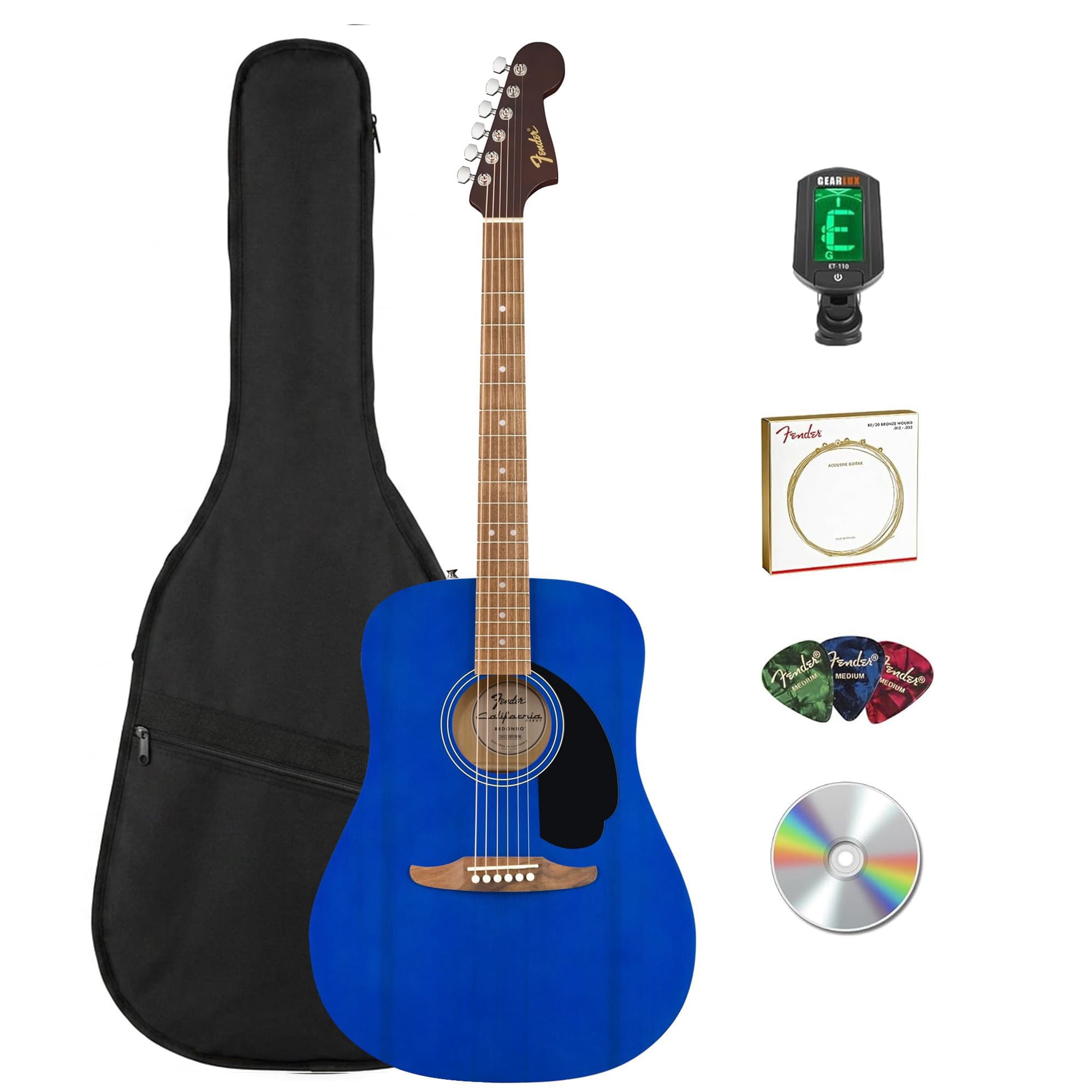 Fender FA Series Dreadnought Acoustic Guitar - 2-Color Sunburst w