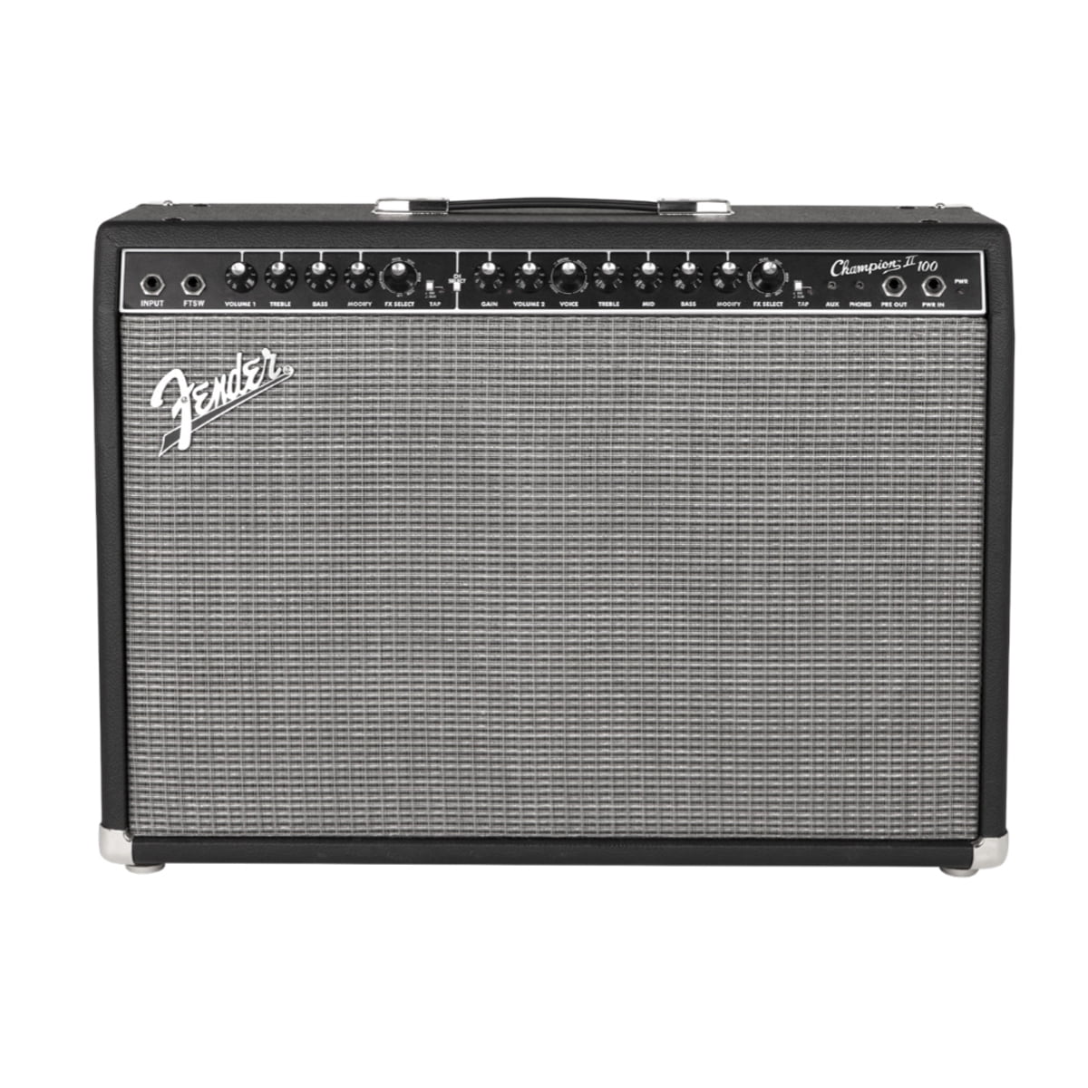 Fender Champion II 100 Electric Guitar Combo Amplifier, 100W, Black