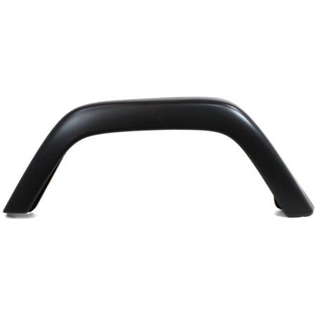 Fender Flare 3-3/4IN. Wide Black Rear Right For 97-06 Wrangler