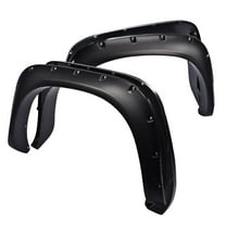 Fender Flares for Dodge Ram 1500 2002-2008/2500 3500 2003-2009, Smooth Style, 4-Pack, Black
